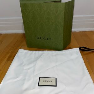 Gucci bag’s box and bag